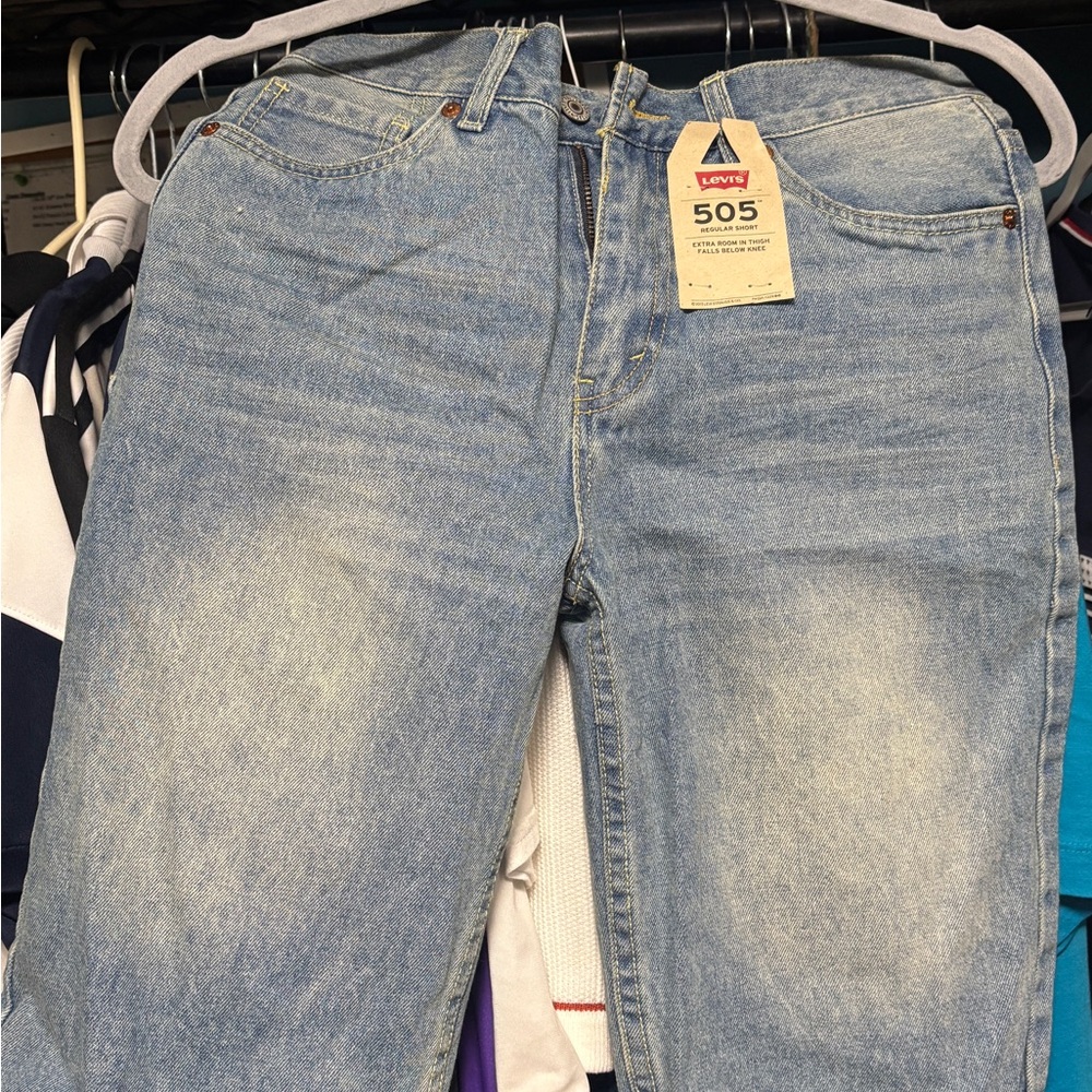 Levi's Men's Classic Blue Straight Jeans